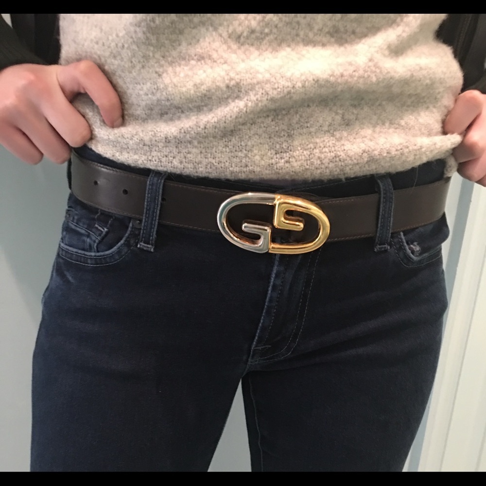 Athentic Gucci Leather Belt